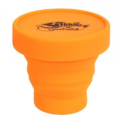 Tramp Стакан силиконовый складной с крышкой, TRC-083-6050, оливковый