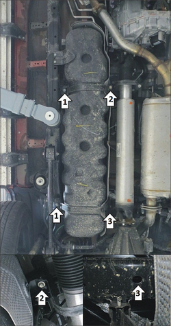 Защита алюминиевая топл. бака 5 мм Toyota Sequoia MOTODOR.32530