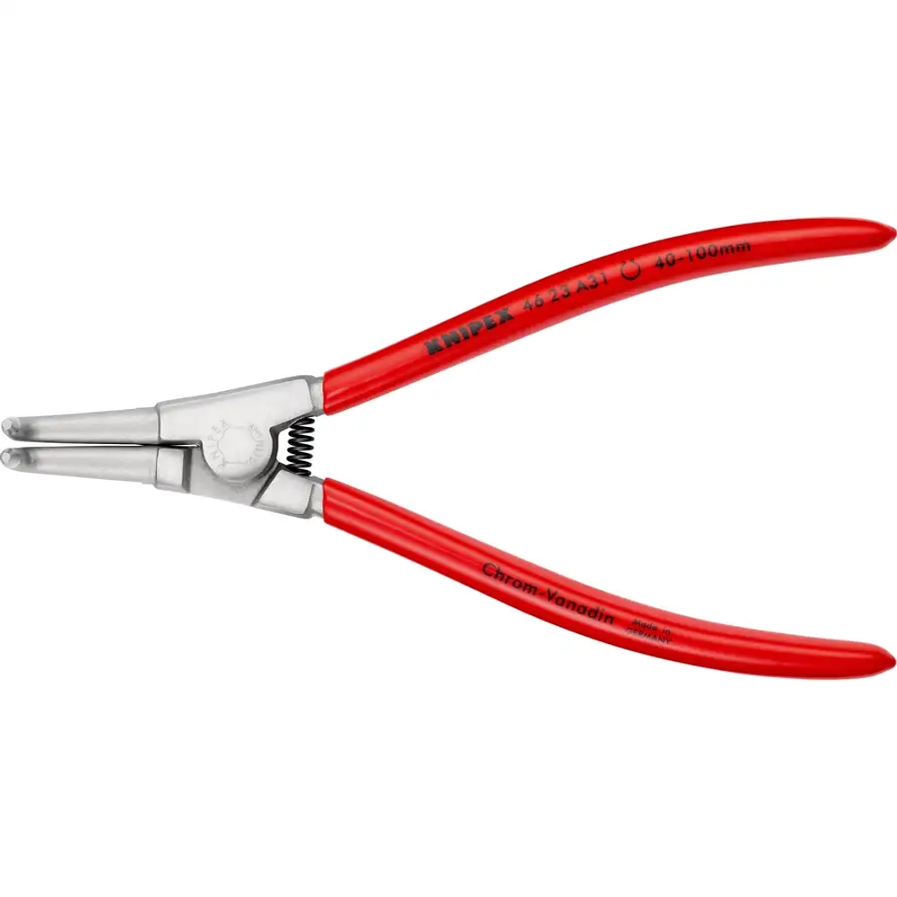 Щипцы для стопорных колец хромированные 200 мм Knipex 46 23 A31