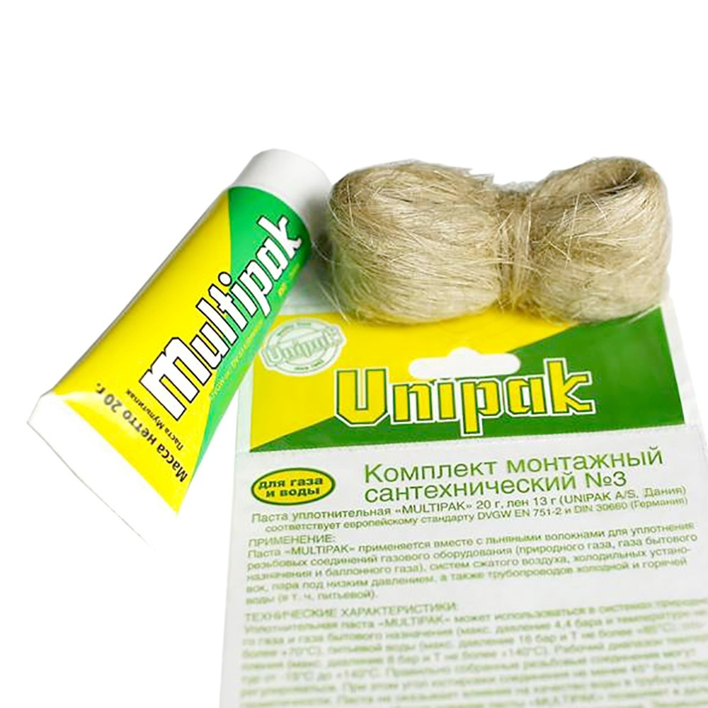 Комплект №3 МУЛЬТИПАК (паста 25г + лён 13г) (200/5шт)