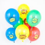Воздушные шары Дембель, Ассорти, пастель, 2 ст 30см с гелием и обработкой Хай-флоат