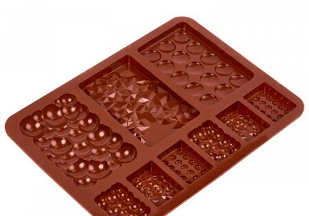 Форма силиконовая для шоколада «Плитка небосвод» 9 в 1