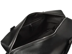 Дорожная сумка из натуральной кожи "Atlas Black"