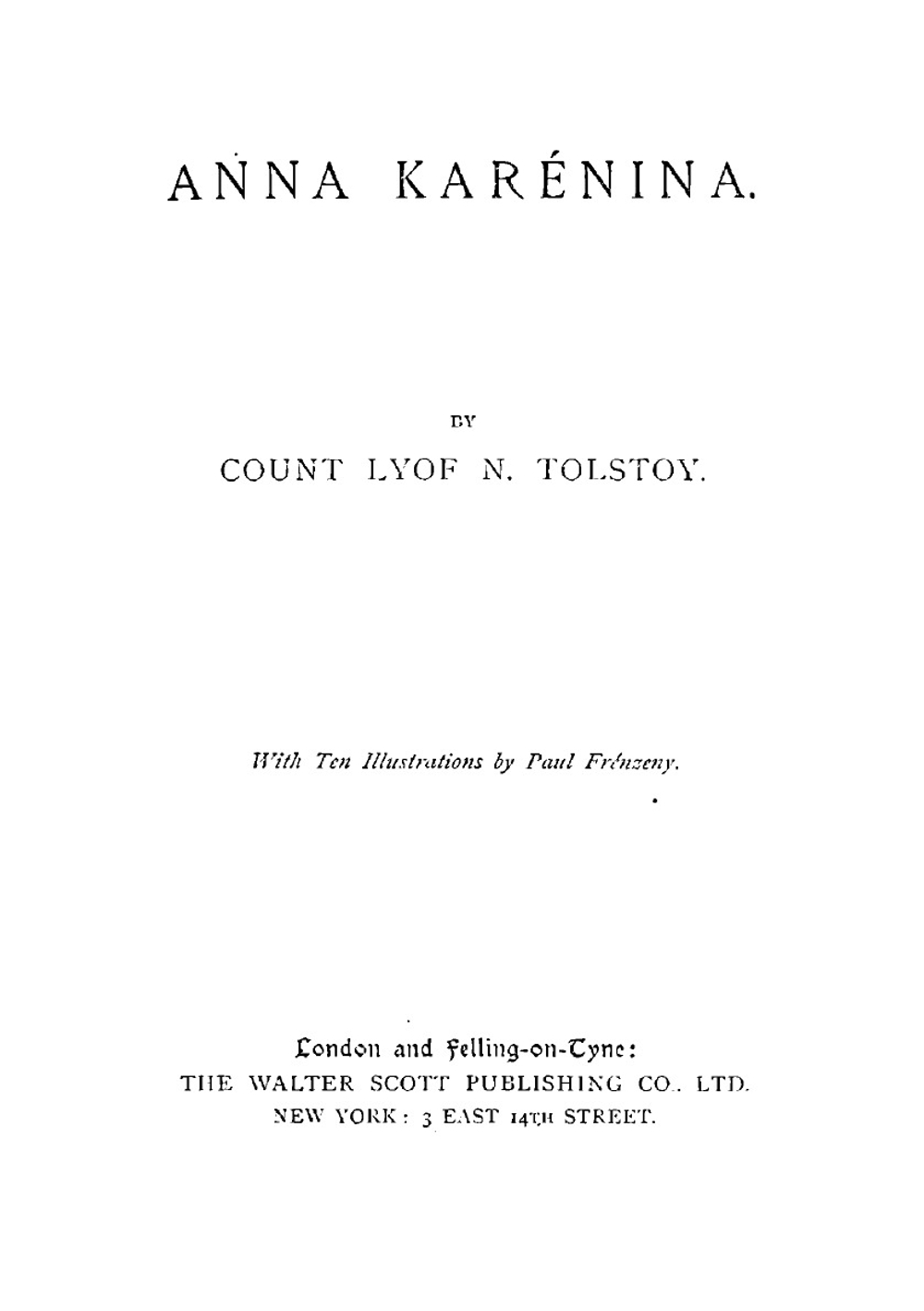 Anna Karénina | Лев Николаевич Толстой