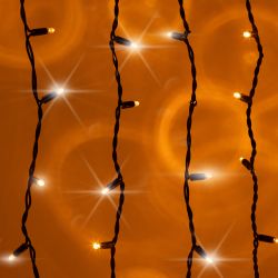 Гирлянда ЭРА ERAPS-Z светодиодная новогодняя занавес 2*3 м желтая 600 LED