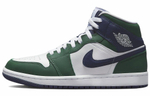Кроссовки Jordan Air Jordan 1 Se "Noble Green" (Женская размерная сетка)