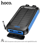 внешний аккумулятор на солнечной батарее Hoco DB51 8000 mah