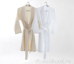 Элитный халат вафельный Pousada 711 Taupe от Abyss & Habidecor Португалия