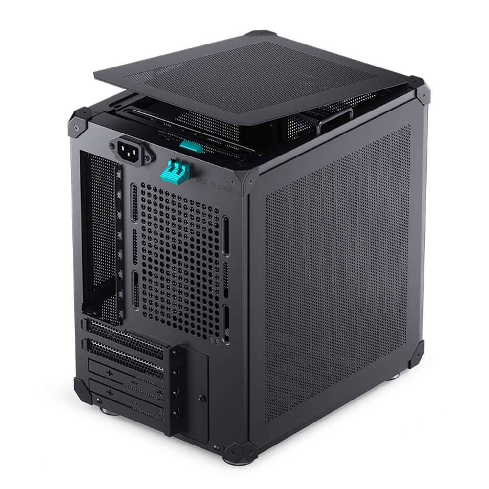 Корпус JONSBO C6-ITX, ITX, MINI-DTX, черный (без БП)