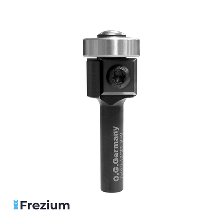 Прямая обгонная фреза со сменными пластинами "O.G.Germany" (S8xD19xL12xH53mm; G8W1Z)