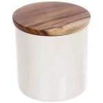 Банка для хранения керамическая «White magic» 500мл 10*10,5см