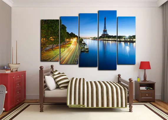 Модульная картина"Остров Сите"