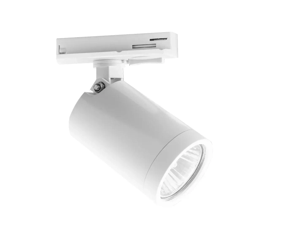 Однофазный трековый светильник Vaes PRIME GU10, белый