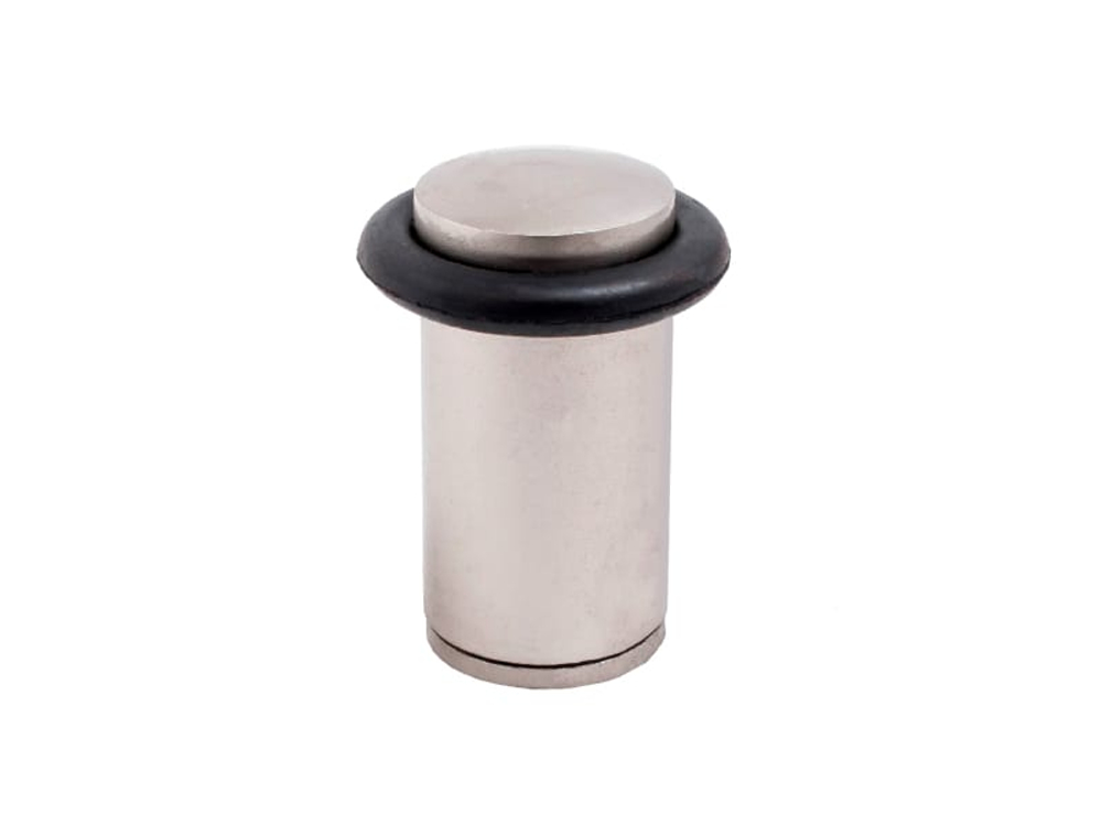 Ограничитель дверной цилиндр Стандарт 588А-1 SN Европакет матовый никель (320шт/кор)