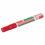 Маркер-краска лаковый (paint marker) 4 мм бордовый без ксилола (без запаха) алюминий BRAUBERG PROFESSIONAL (12 штук в упаковке)