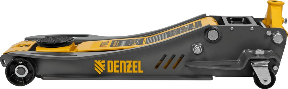 Домкрат подкатной Denzel 51251 гидравлический 3,8 т, 110-580 мм, низкий подхват