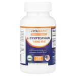 Vitamatic, L-триптофан, 1000 мг, 120 таблеток