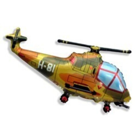 F Фигура, Вертолет военный, 38"/97 см, 1 шт.
