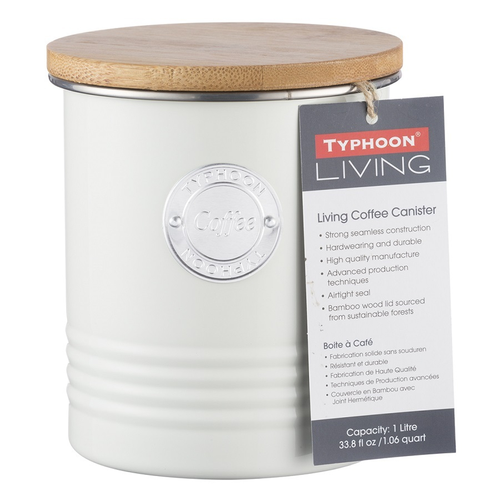 Емкость для хранения кофе living кремовая 1 л