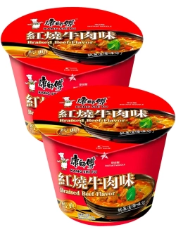Лапша со вкусом Тушеной Говядины 110 г * 2 шт