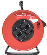 Удлинитель на катушке EKF UKG02-16-R325-4-40-IP44