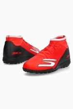 Сороконожки Skechers SKX 02 High Club TF Junior - красный