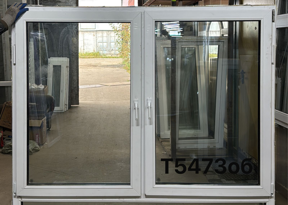 Окно Пластиковое Б/У 139(в) х 186(ш)