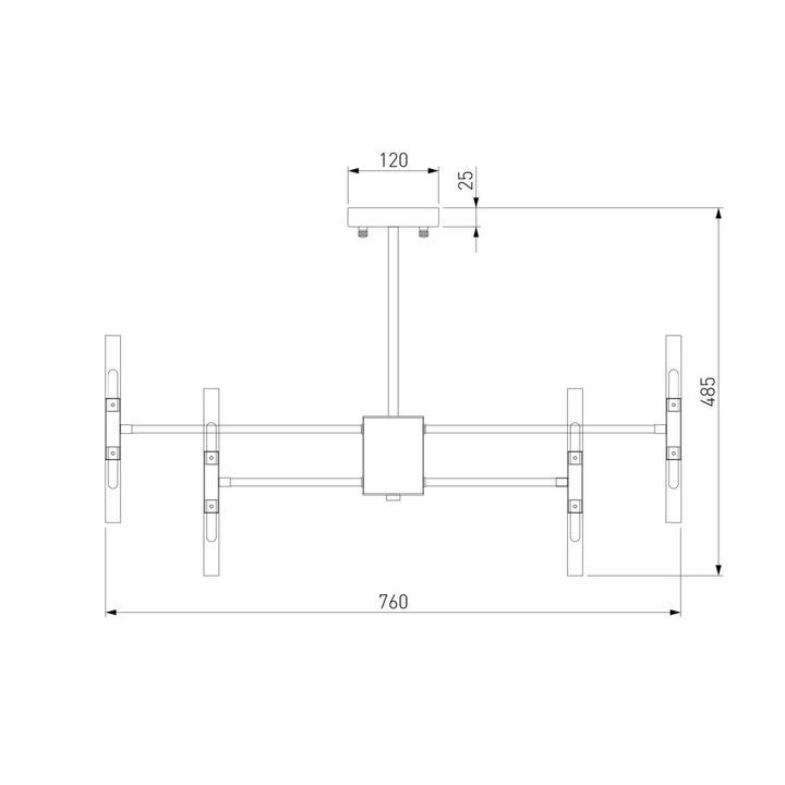 Подвесная люстра Bogates Bastone 346 Smart