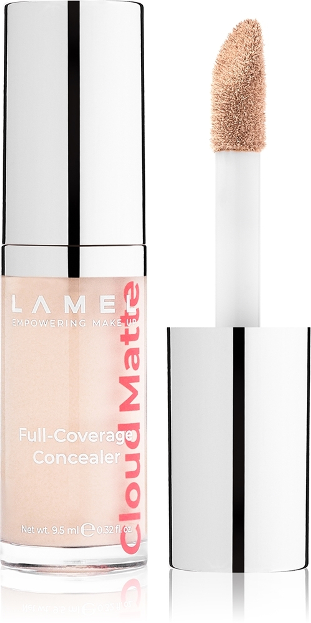 LAMEL Cloud Matte - консилер с высокой степенью покрытия для области вокруг глаз, 9,5 ml
