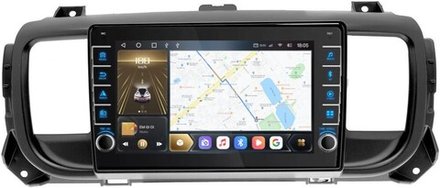 Магнитола для Peugeot Traveller/Expert, Citroen SpaceTourer/Jumpy, Opel Zafira Life/Vivaro - Carmedia OL-9934 (крутилки) QLed, Android 10, ТОП процессор, CarPlay, SIM-слот