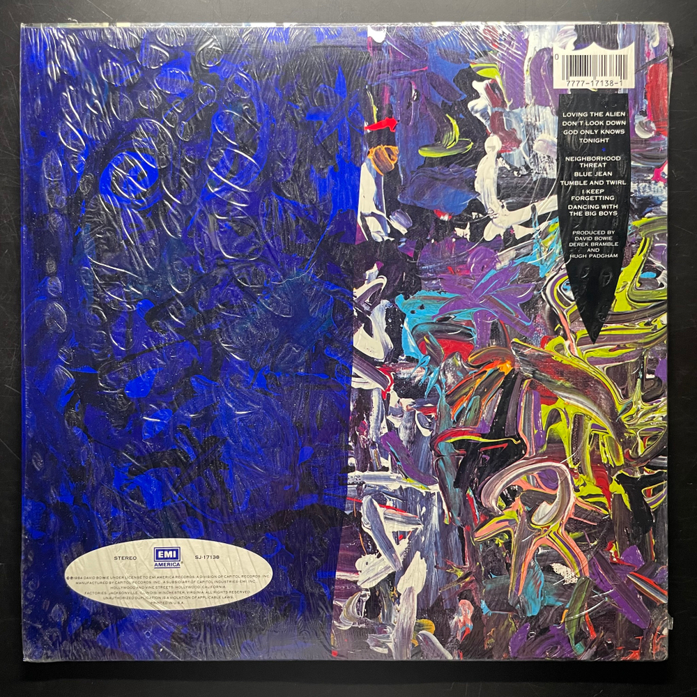 David Bowie ‎– Tonight (США 1984г.)