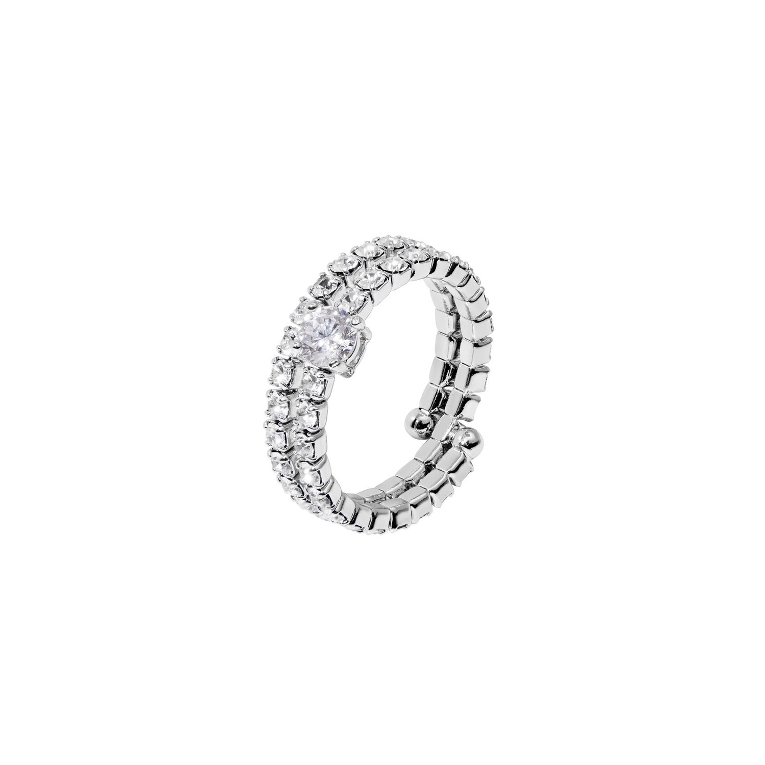 Кольцо Twinkle Silver Trace Ring – Crystal