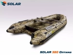 Лодка надувная моторная solar-380 к (оптима)