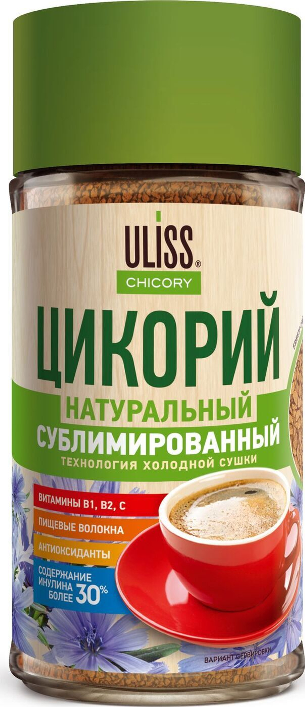 Цикорий Uliss натуральный сублимированный 85 г