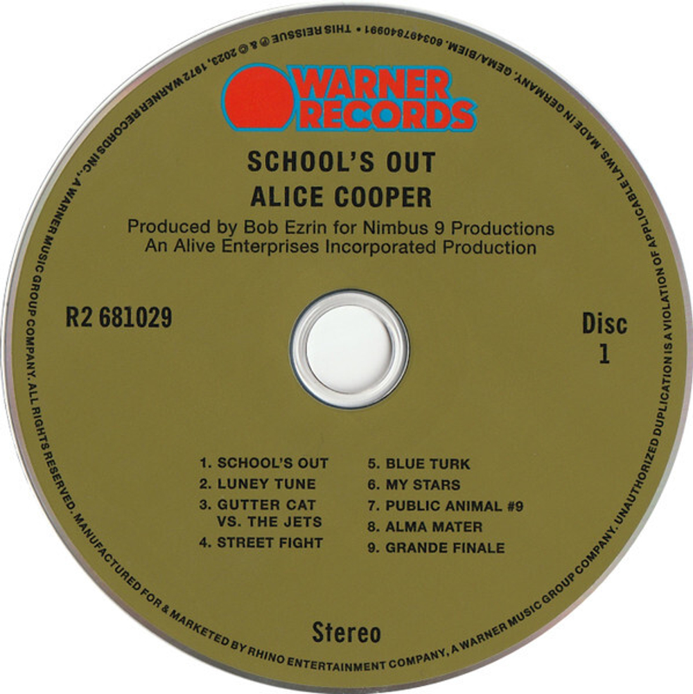 Alice Cooper / School's Out (Deluxe Edition)(2CD)