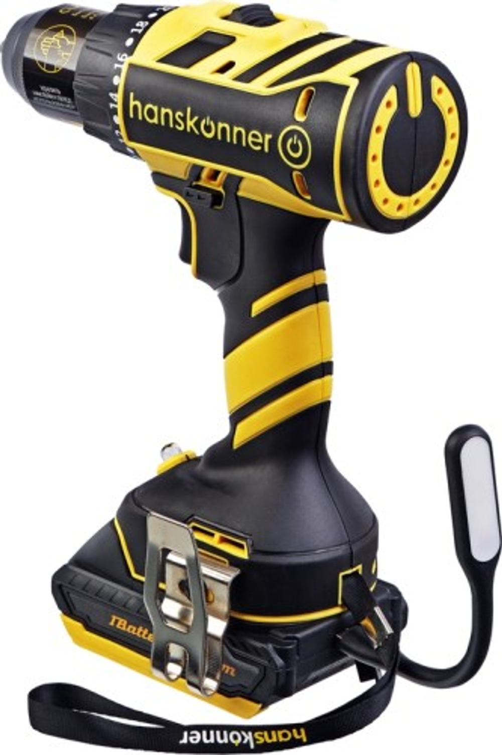 Дрель-шуруповерт аккумуляторная HANSKONNER HCD1865