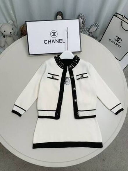 Детский комплект с сарафаном CHANEL