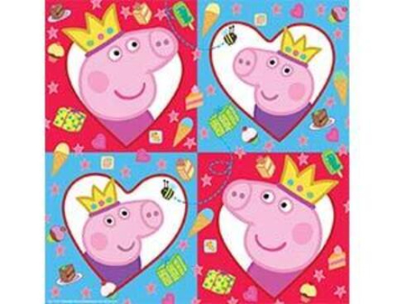 Распродажа Салфетка Пеппа 33см 20шт.