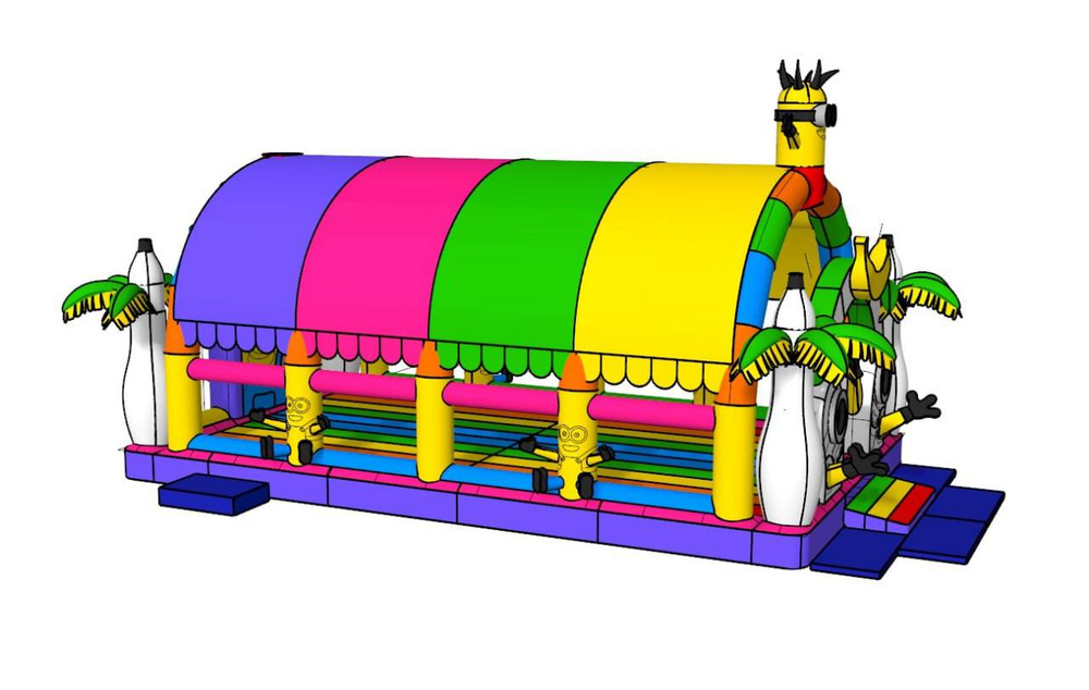 Надувной игровой комплекс «Миньён-3»