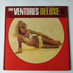 Винтажная виниловая пластинка LP The Ventures Deluxe (Japan 1968) (No Obi) (Red Wax Vinyl)