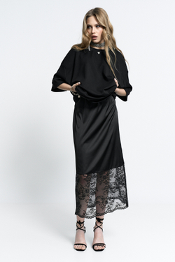 Юбка с кружевом "Вена"