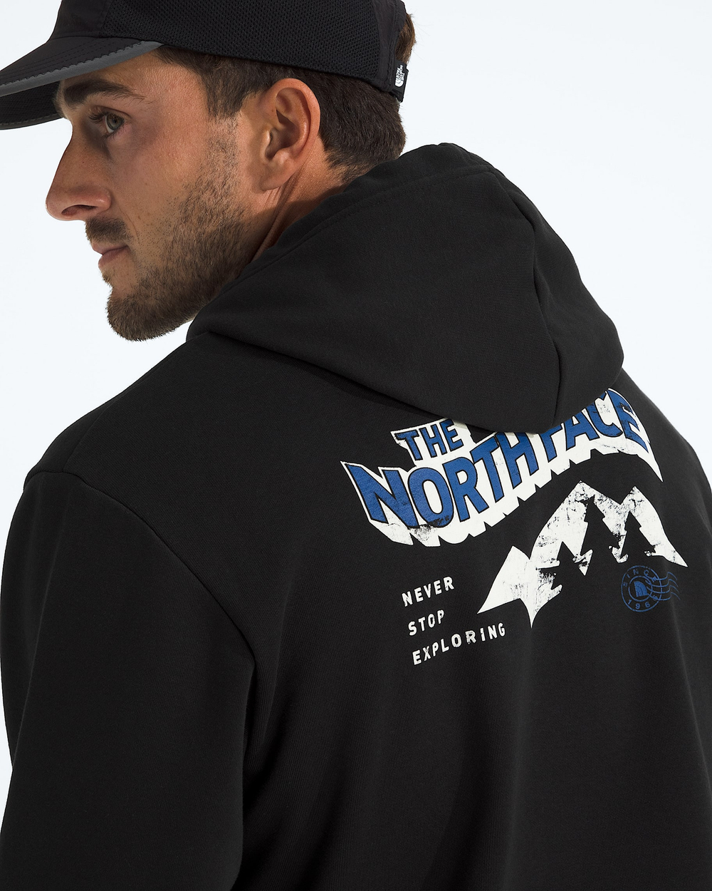 Худи The North Face Explore Postcard - Black