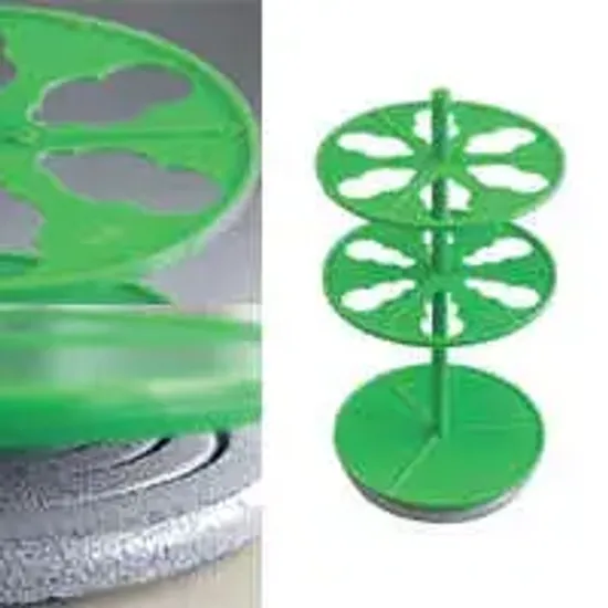 Штатив ЭКРОС-2920 (ПЭ-2920) для 6-ти цилиндрических делительных воронок объемом 100 мл