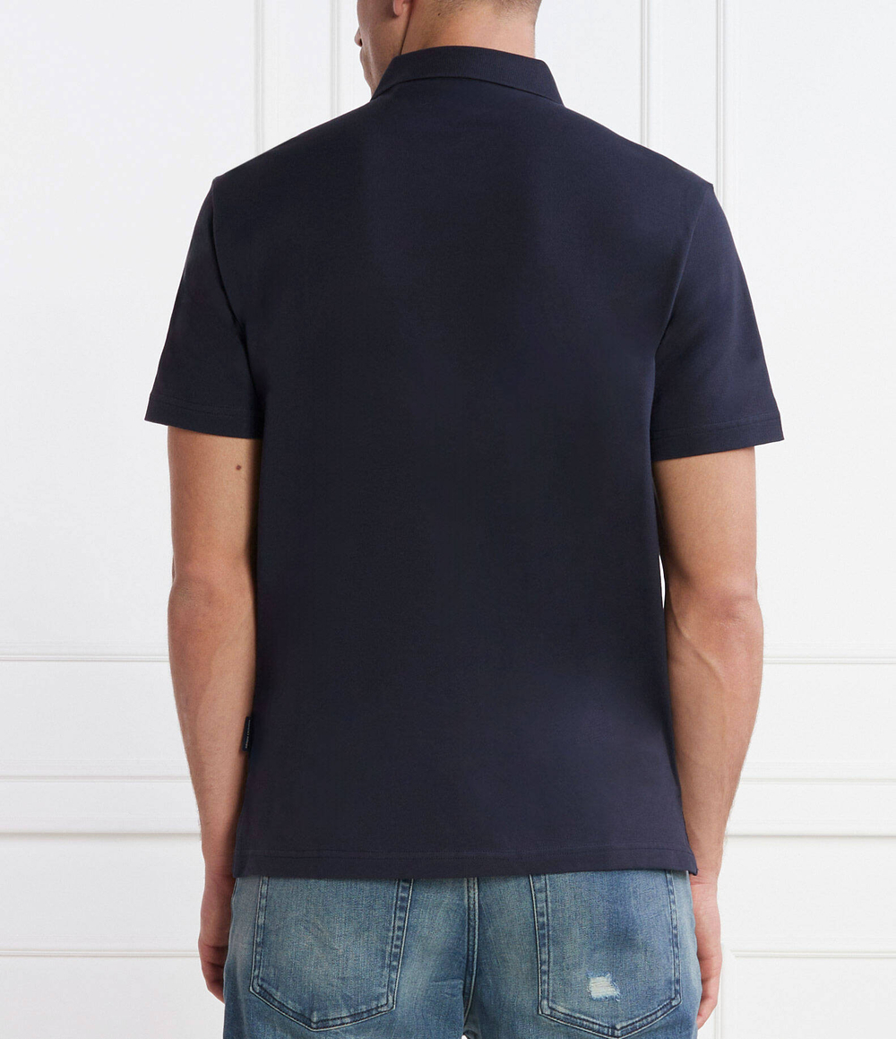 Поло Armani Exchange - темно-синий(3DZFAC ZJ3YZ)