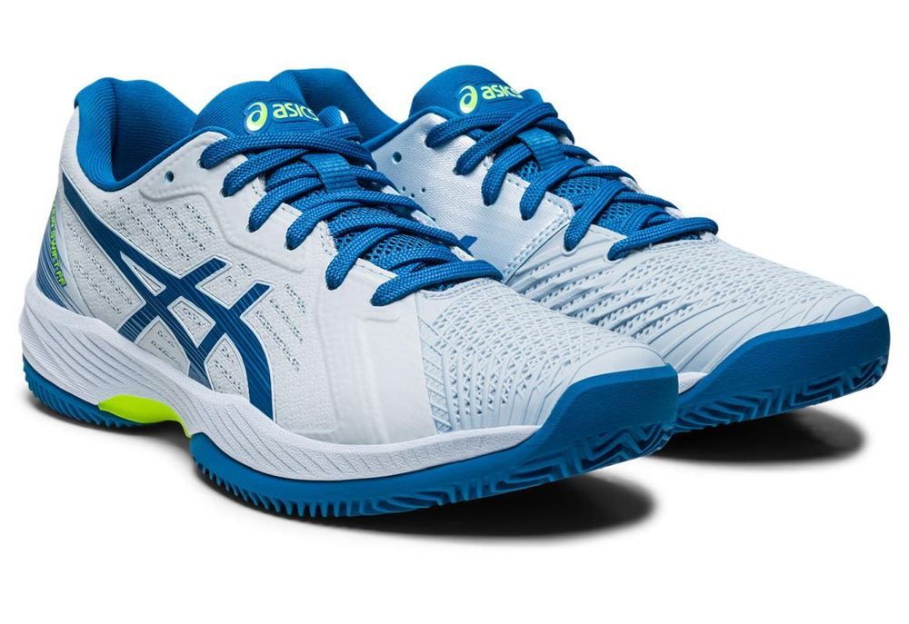 Женские Кроссовки теннисные Asics Solution Swift FF Clay - sky/reborn blue