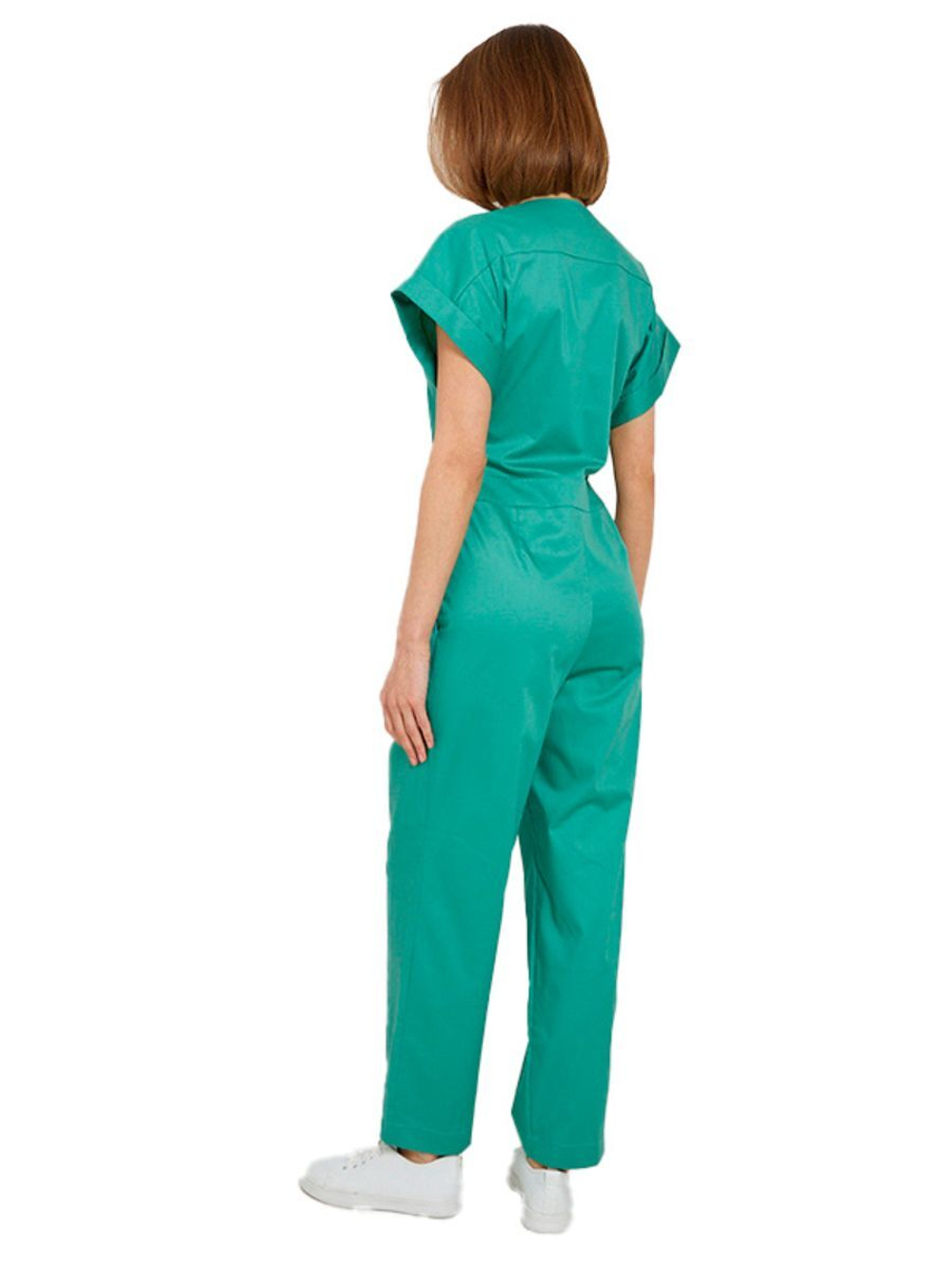 Комбинезон медицинский женский Dr. Nice DRN277 Beauty, черный, 46-48