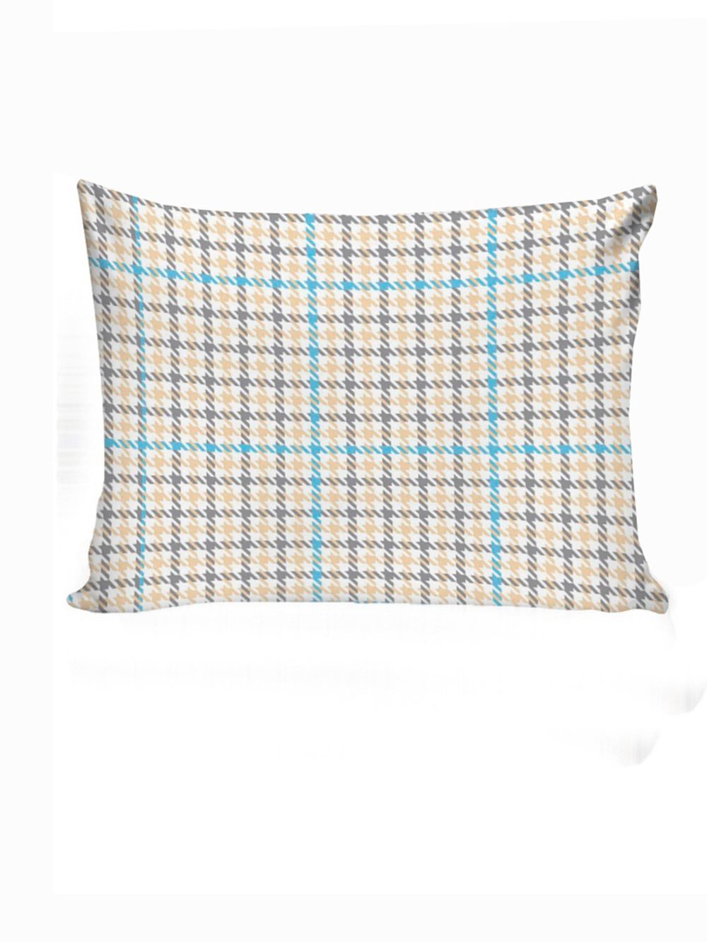 Постельное белье перкаль Сказка "Гусиная лапка" 1,5-сп Наволочка 50х70 см 1 шт Простынь на резинке 90x200 см Пододеяльник 145x215 см