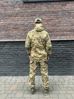 Тактический костюм горка с наколенниками и налокотниками мультикам