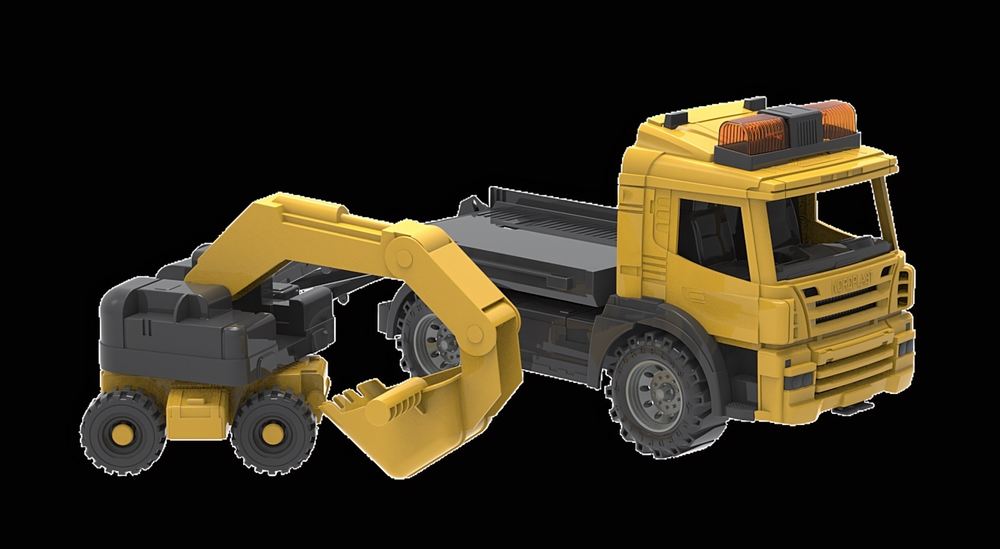 Набор машинок "Спецтехника" (Нордпласт)