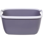 Корзина для хранения «БРЭТОС», цвет пыльно - серый, 30.5*23*17см